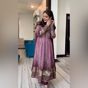 Designer Party Wear Top Bottom And Dupatta With Embroidery Sequence Work